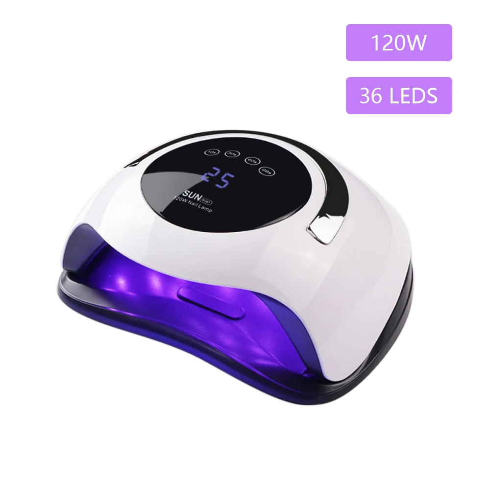 SUN BQ 5T 120W высокая мощность Сушилка для ногтей быстрая отверждения гель-светильник