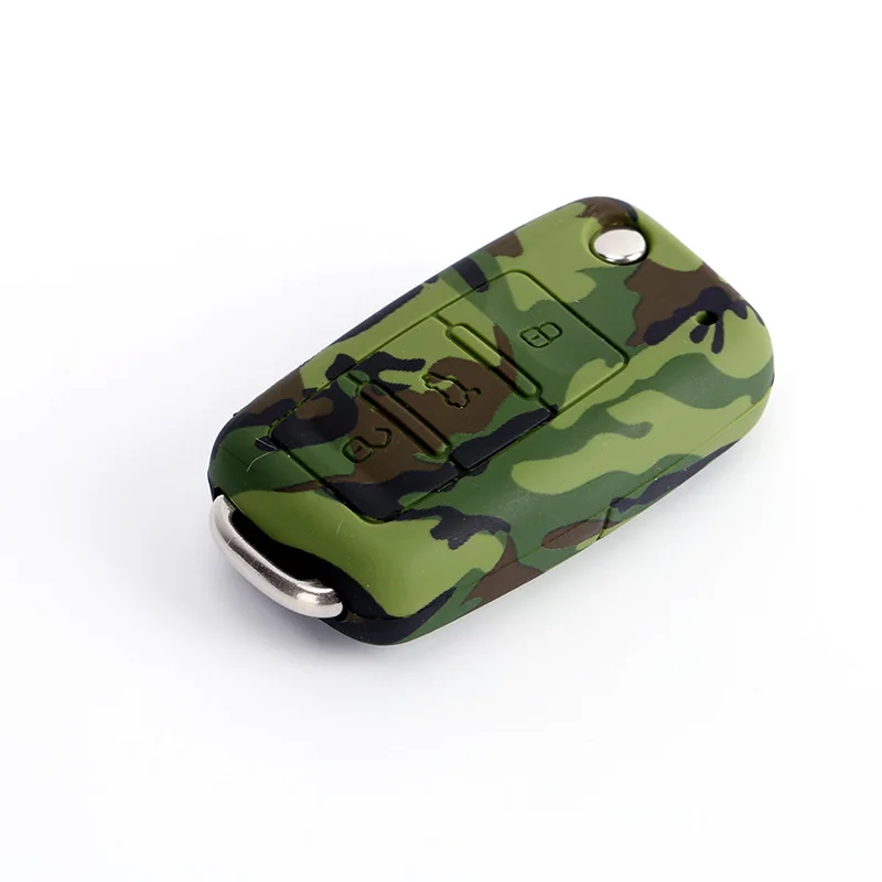 Защитный силиконовый чехол для дистанционного ключа от машины Volkswagen VW POLO Tiguan Passat