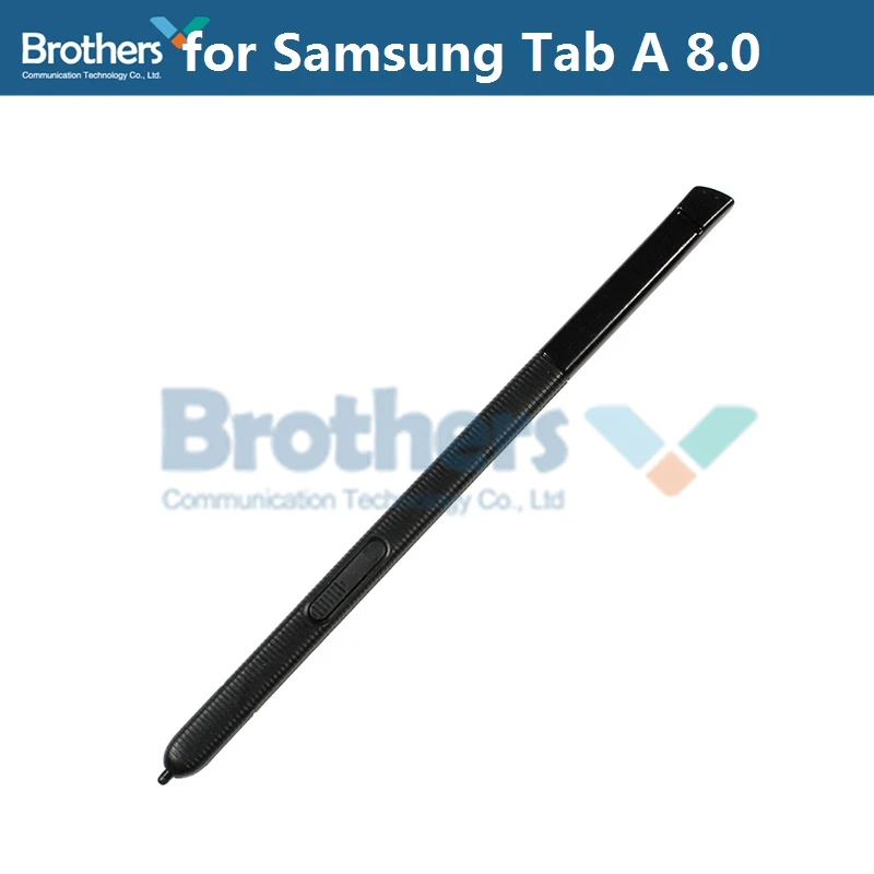 Черный Оригинальная емкостная сенсорная ручка для samsung Galaxy Tab A 8,0 S ручка стилус сенсорная S ручка для P350 P355 Замена Черный Белый - Цвет: Черный