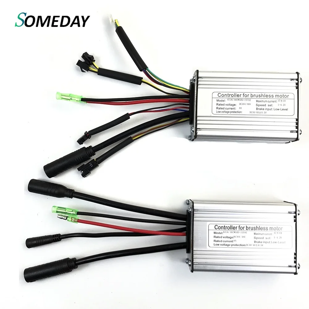 Когда нибудь контроллер KT 17A 36В/48В электровелосипеда Squarewave для 250W 350W 500W Ebike