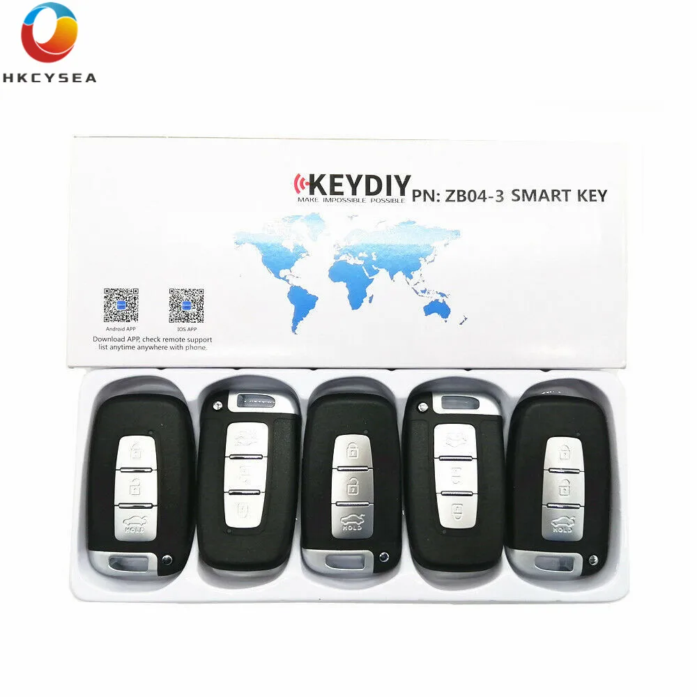 HKCYSEA Универсальный KEYDIY KD Смарт дистанционные брелки для ключей ZB01 ZB02-3 ZB02-4 ZB03 ZB04 ZB05