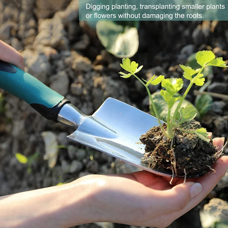 Набор садовых инструментов 3 шт. сверхмощных литой алюминий с мягкой