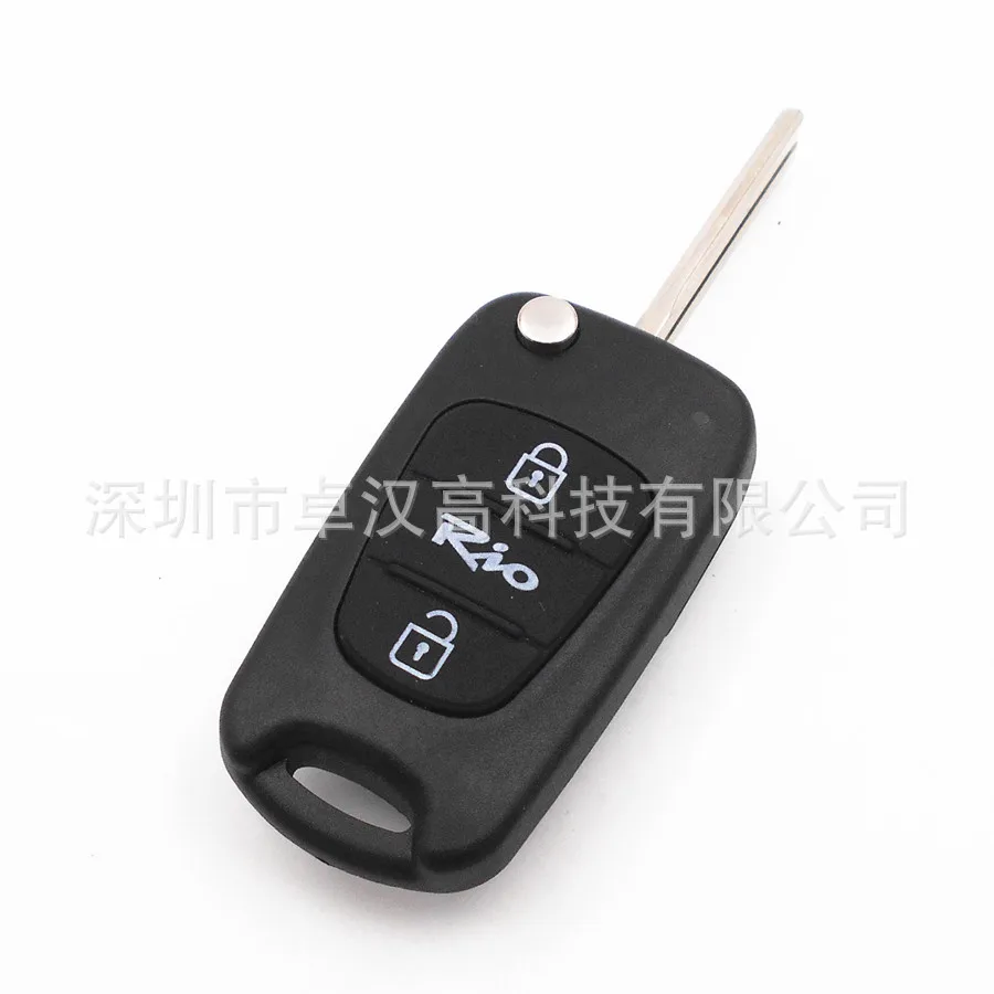 Корпус для автомобильного ключа с 3 кнопками вместо Оригинального заводского
