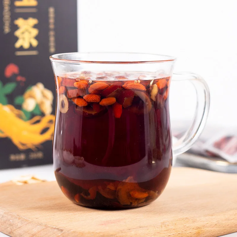 T&eacute; Ginseng Wubao para hombre, T&eacute; Guben Yiben, marido Shenbao, T&eacute; Bao, 250g, caja de regalo-1