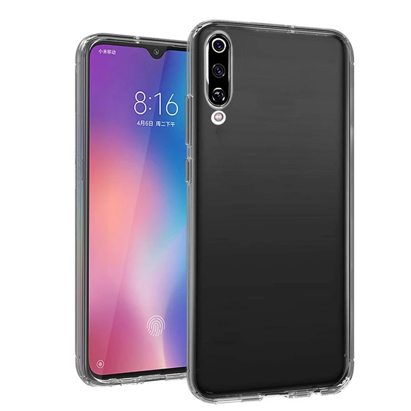 Прозрачный чехол UPaitou из ТПУ для Xiaomi Redmi 8A Note 8 Mi 9 9T Pro SE Lite 8X CC9 CC9E прозрачный мягкий