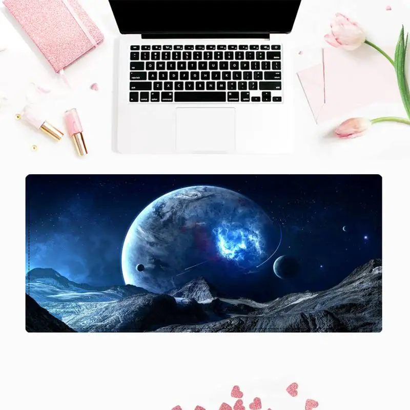

Top Quality Planets Space Galaxy Laptop Gaming Mouse Pad Free Shipping Large Mouse Pad Keyboards Mat