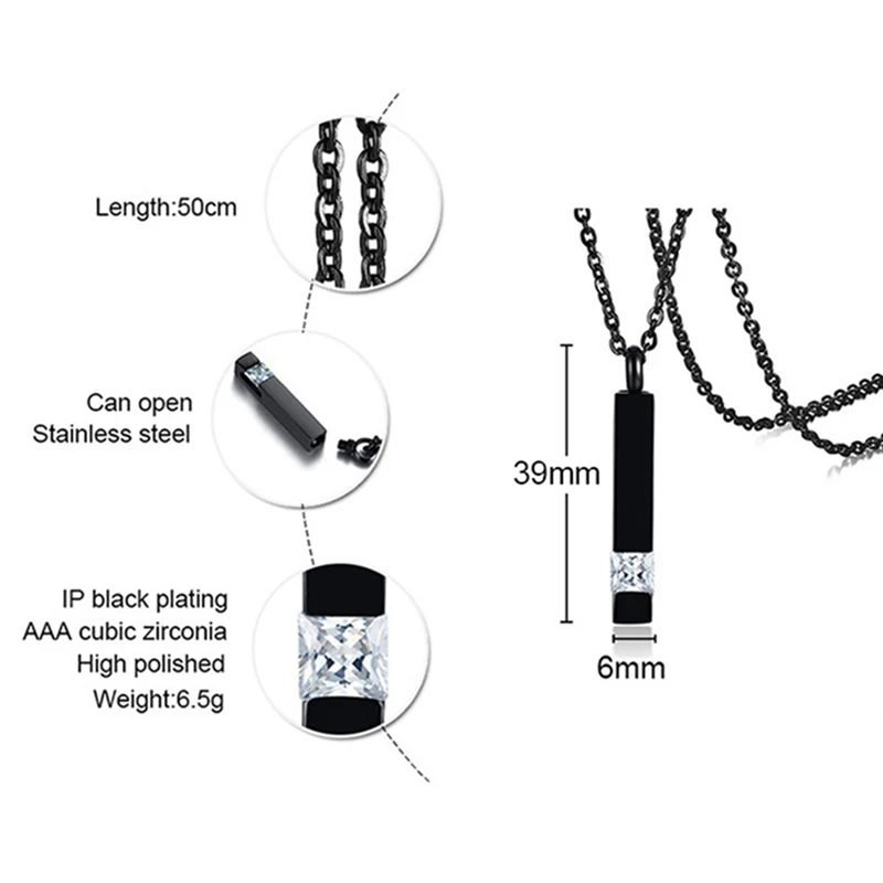 1 шт. черное покрытие с украшением в виде кристаллов для кремации ювелирные