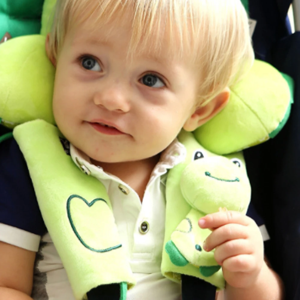 

Seat Belt Cover Soft Shoulder Pad Baby Stroller Seat Belt Shoulder Pad Cover For Young Children Car Cushion Stroller Accessories