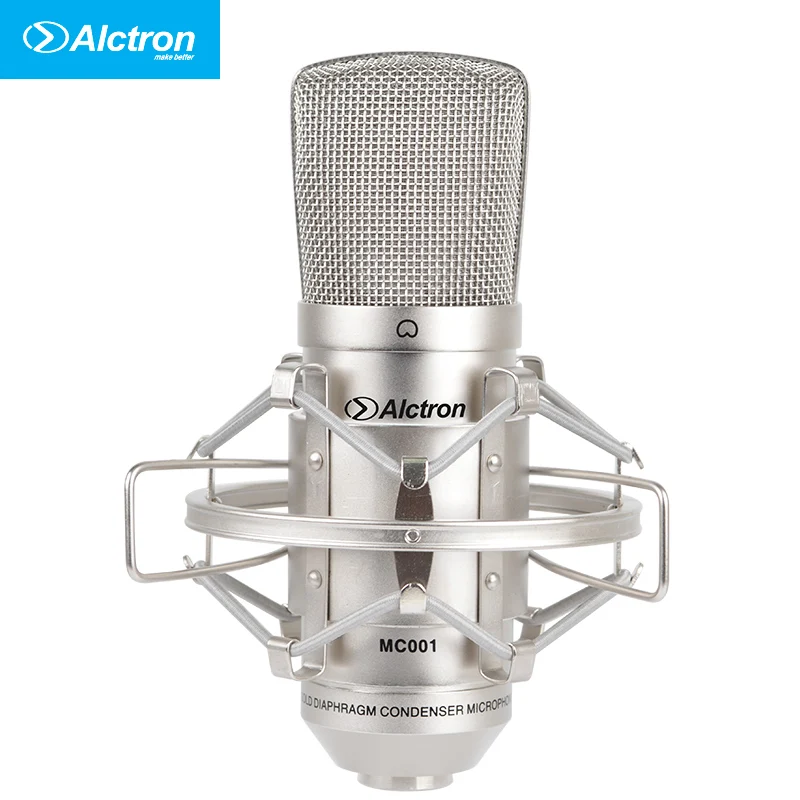 Конденсаторный микрофон Alctron MC001 pro Студийный для записи с широкой диафрагмой и