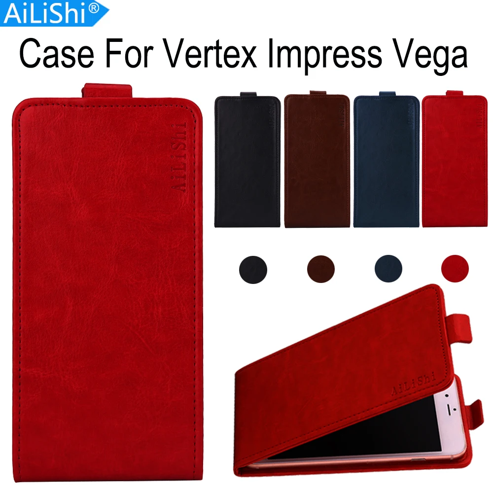 AiLiShi чехол для Vertex Impress Vega роскошный откидной Чехол из искусственной кожи