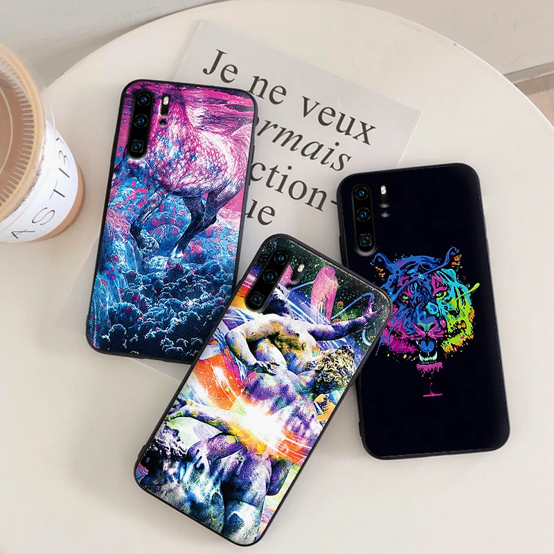 Красота Вселенной чехол для huawei P8 P9 Mini P10 P20 2019 P30 LITE P Smart Z 2018 Pro Coque Funda | Мобильные