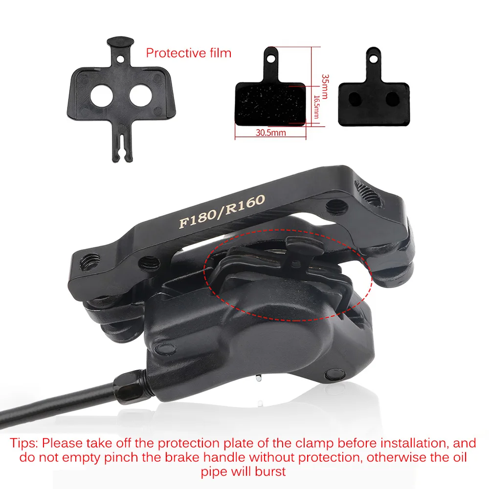 

Brake Mountain Bikes Hidraulic Disc Brake MTB BR For A Pillar (75mm) And B-Pillar (51mm)