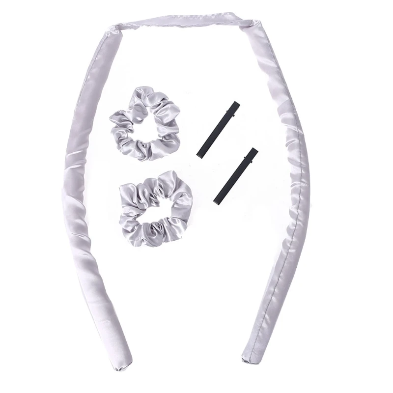 

Бигуди E7CF без тепла для длинных волос, Плойка для завивки волос, повязка на голову, без нагрева, с зажимами, для сна, «сделай сам», инструменты...