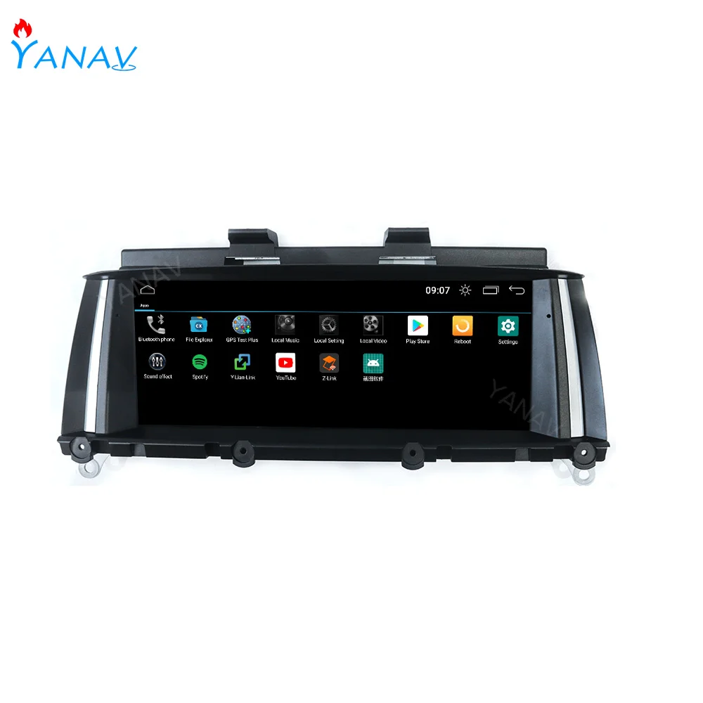 저렴한 12.3 인치 안드로이드 자동차 라디오 BMW X4 시리즈 F26 2011-2018 GPS 네비게이션 자동 비디오 DSP 카플레이 무선 스테레오 수신기