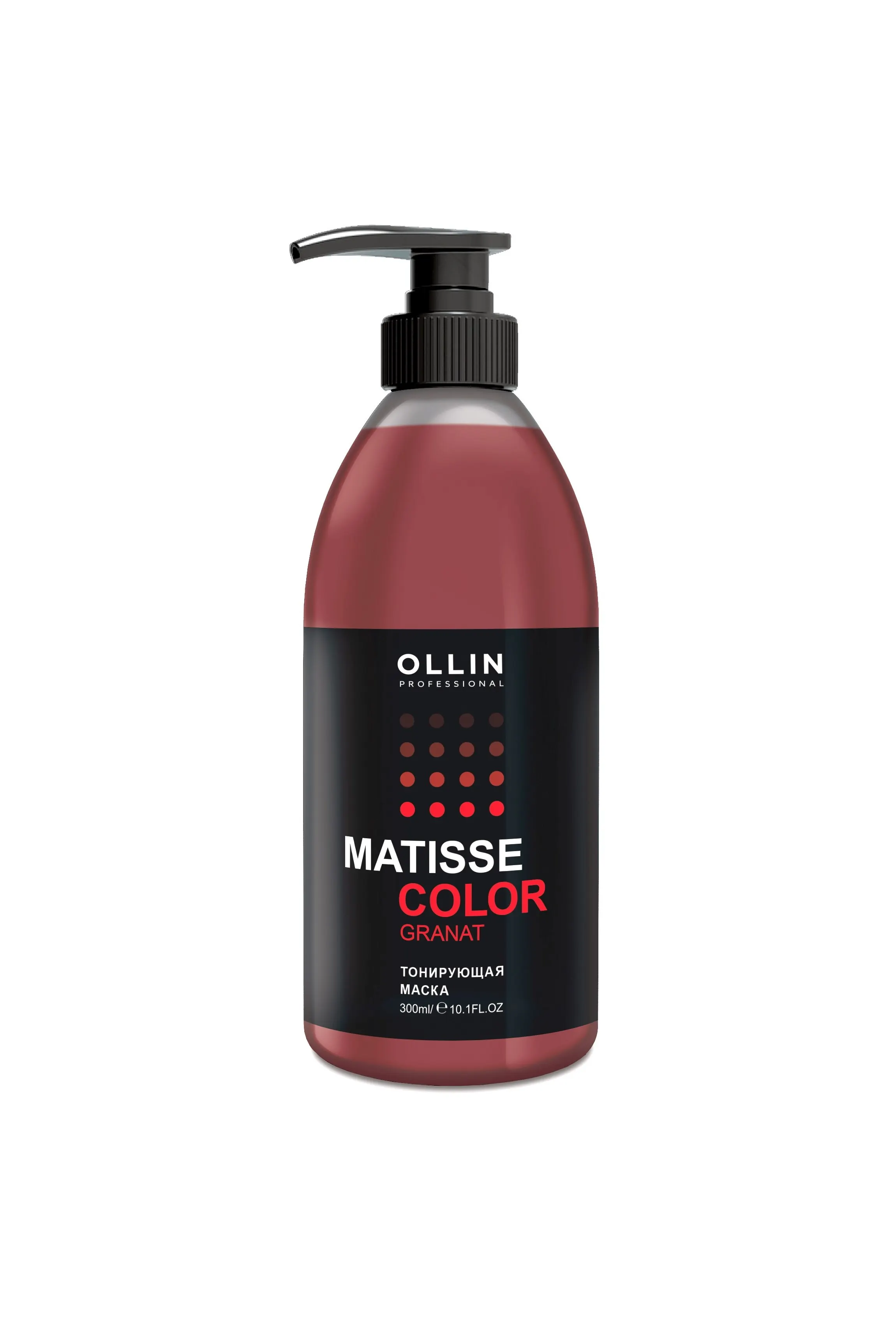 Маска MATISSE COLOR для тонирования волос OLLIN PROFESSIONAL гранат 300 мл|Маски волос| |
