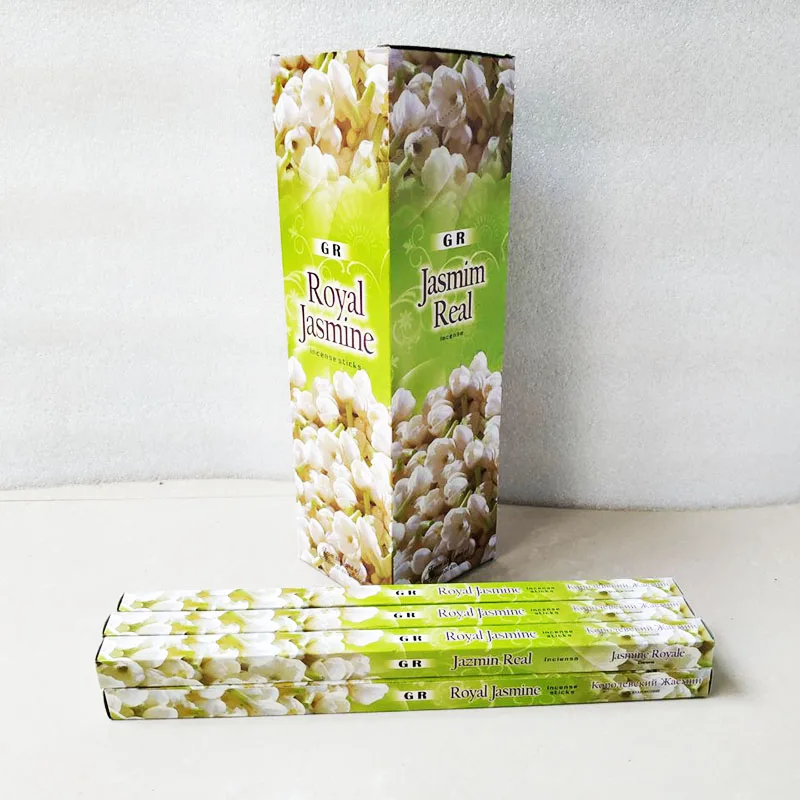 Тибетские индийские белые ароматические палочки с мусмином 10 / 25 маленьких