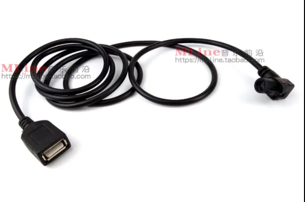 1 meter for Volkswagen Mercedes-Benz VW Sagitar high 6 Magotan Bora RCD510 USB RCD300+RNS315 smart data cable wire