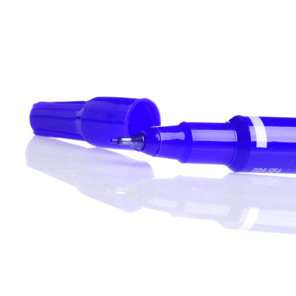 

Permanent Marker Doubled Headed Hook Line Fine/Thick Pen Ink Tool Waterproof 72XF