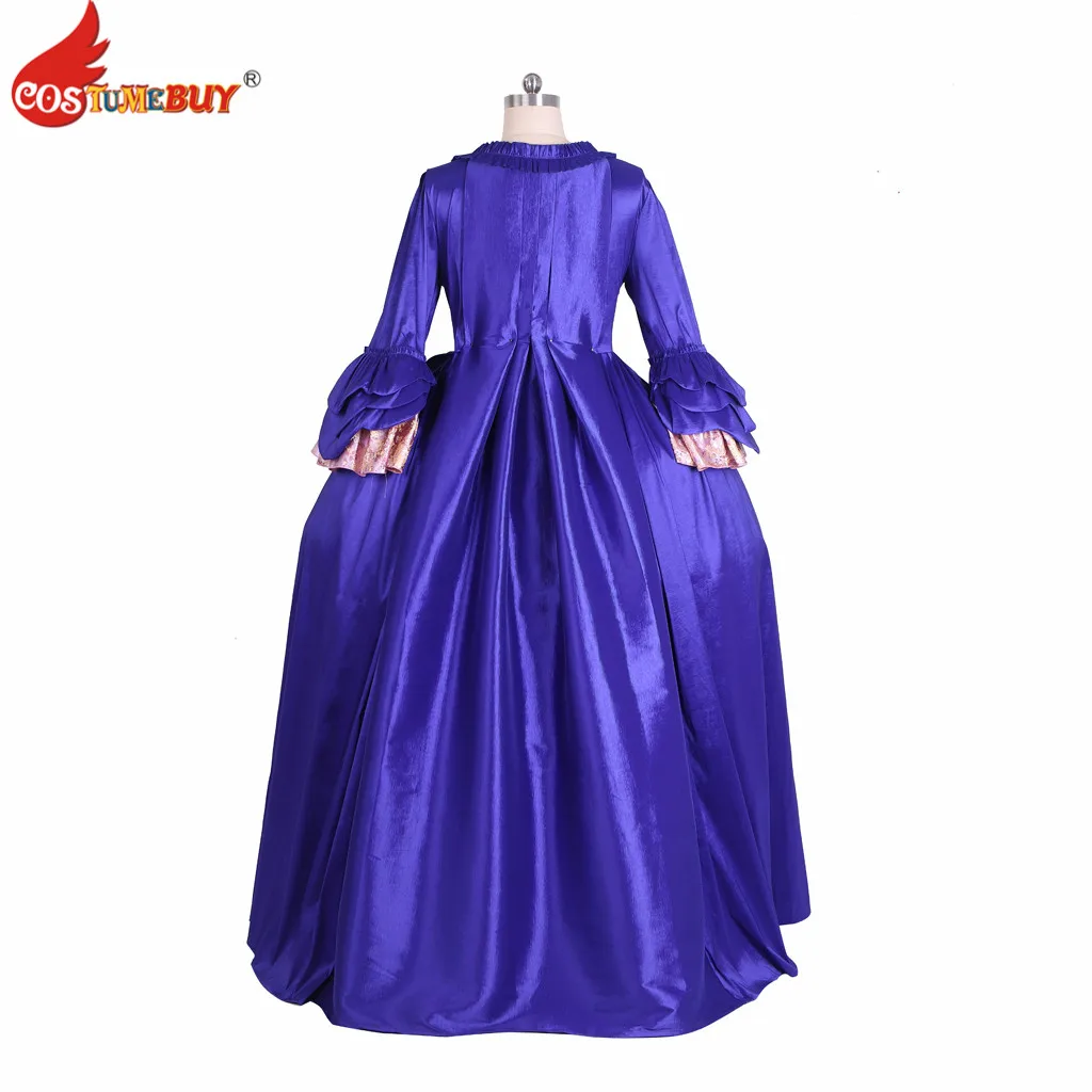 Costumebuy Regency pioneer 18th Versailles Duchess Belle Платье средневековая реконструкция театр