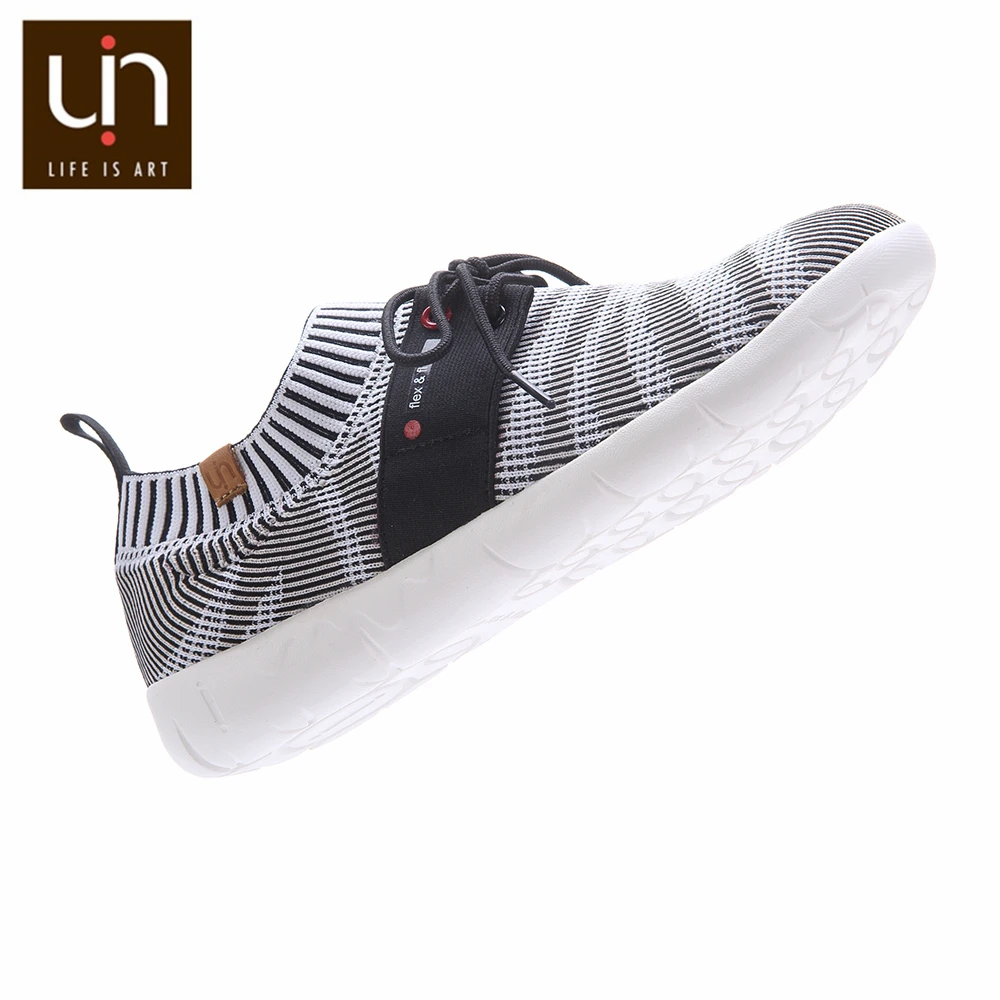 Туфли UIN Brano женские/мужские вязаные Повседневная Удобная прогулочная обувь