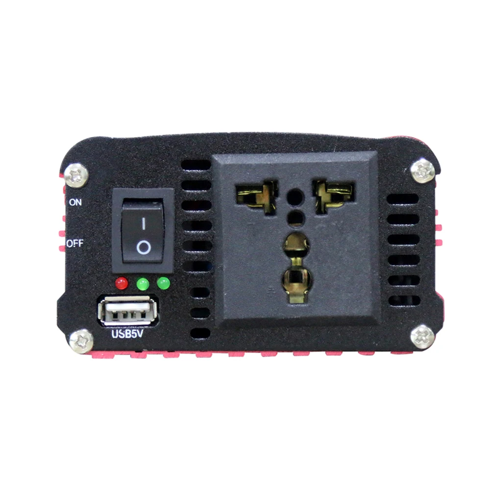 Автомобильный инвертор напряжения светодиодный индикатор преобразователь