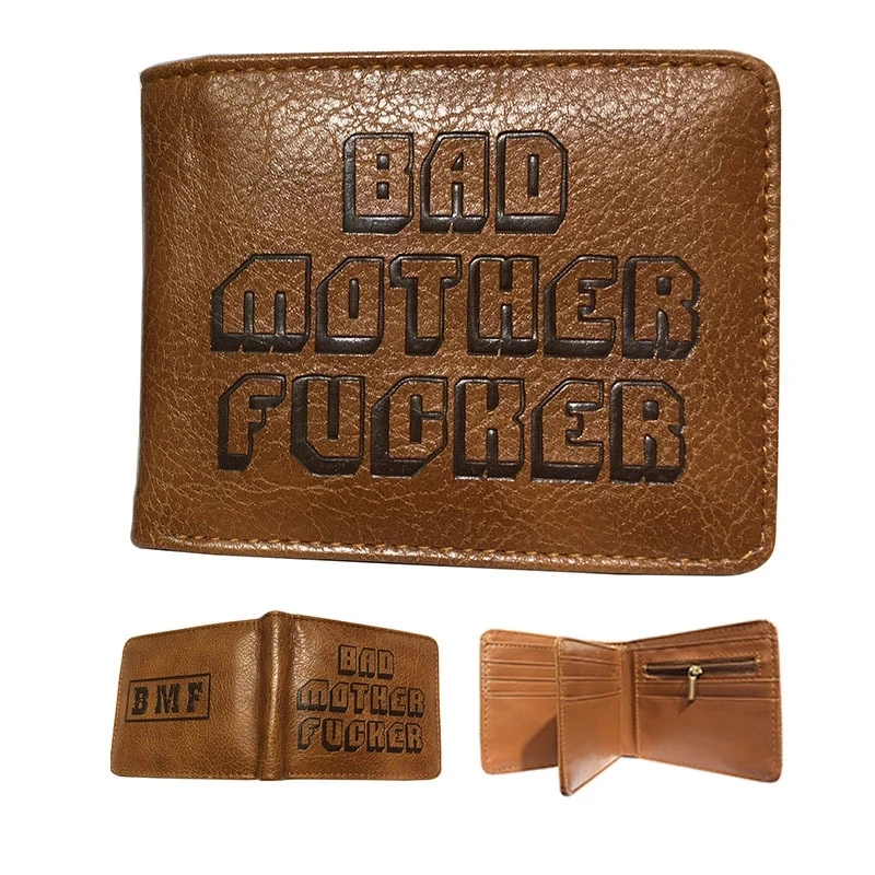 New Bad Mother Wallet Pulp Fiction Purase Vulgar Novel Alternative Personality Rebellious Movie | Спорт и развлечения