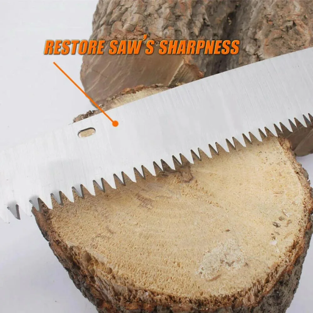 

1pc 260mm Length Pruning Saw File For T12 Bearing Steel Rasp File Carpentry Woodworking Hand Tool Prismatic File For Deburring