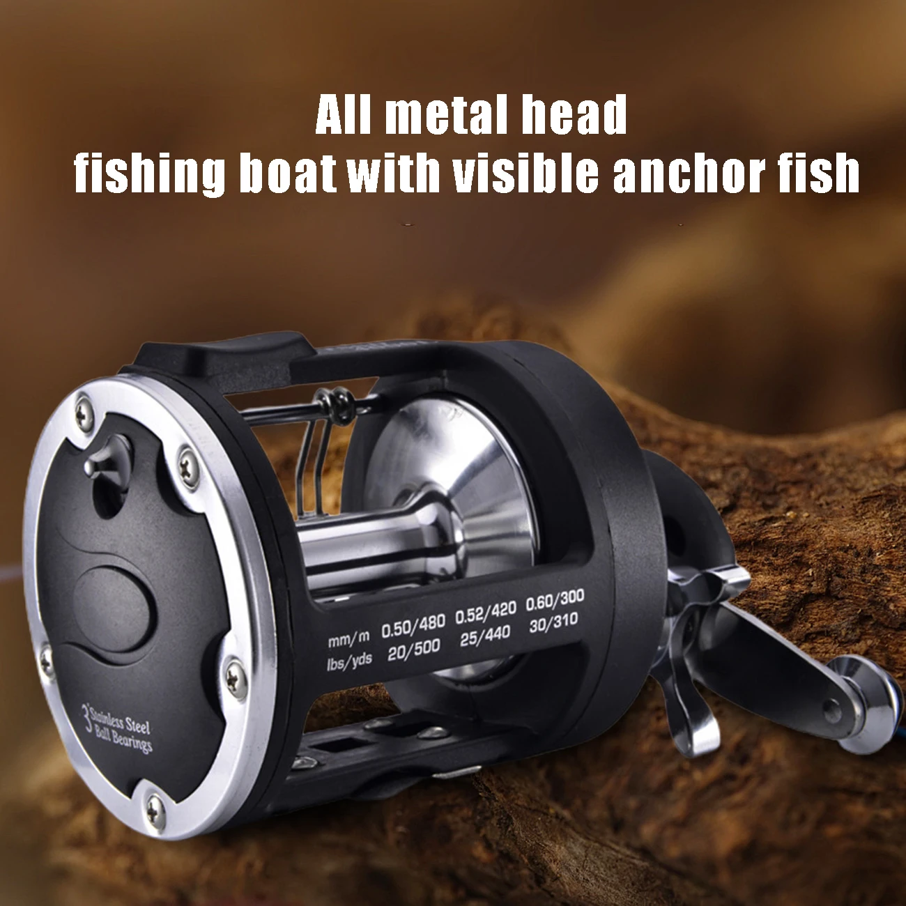 

2021 New Fishing Reels TSSD 3000L-4000L Trolling Drum Fishing Reel Sea Fishing Tackle Fly Fishing Raft For Saltwater Tackle