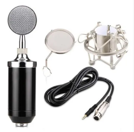 

Capacitor microphone BM3000 small bottles condenser mic mobile computer recording network K song condenser microphone