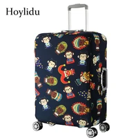 hoylidu thickened stretch fabric suitcase protective dust cover for 22 25 inch trolley case waterproof elastictravel accessories