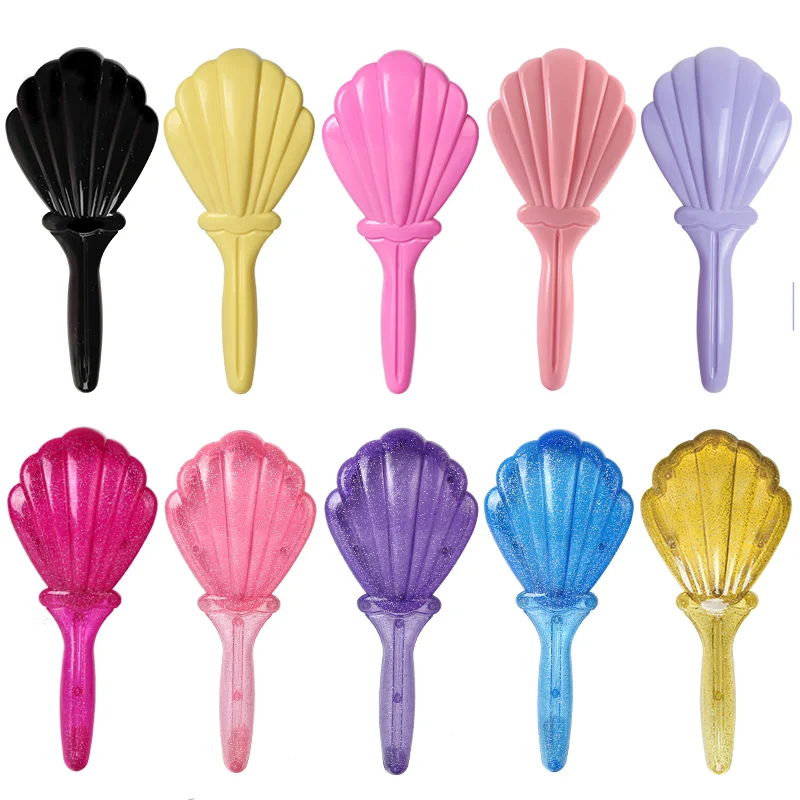 Щетки для укладки волос с мультипликационным дизайном массажные