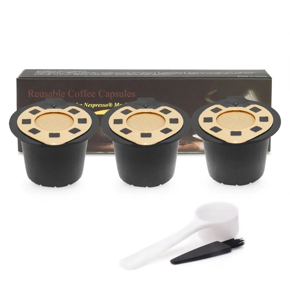 3 шт. многоразовые Кофе капсула для таблетированного Воронка дриппер вскрытия