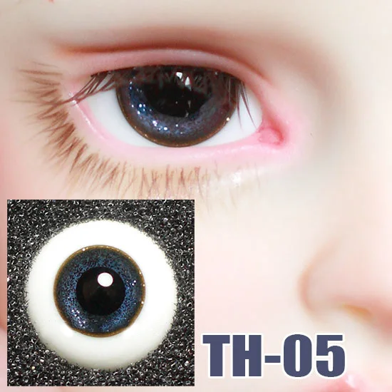 

BJD Doll eyes suitable for 1-3 1-4 1-6 size th-05 series of shiny black eyes doll accessories