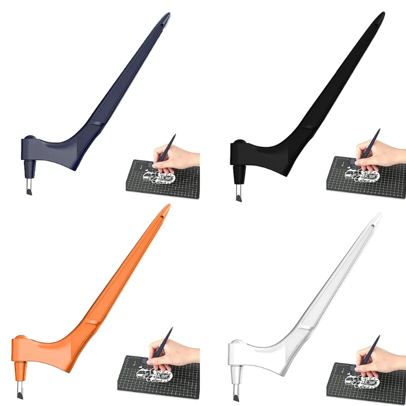 

Precision Cutter Tool for DIY Cutting Carving Crafting 360-degree Rotating Slice Black/ Blue/Orange/White Cuttinmg Tools