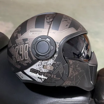 Внедорожные Moto rcycle шлем модульный двойной солнцезащитный козырек с двойными