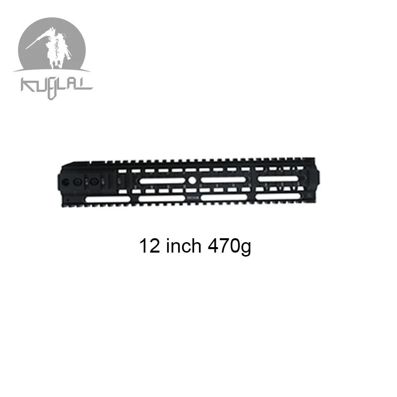 12 inch Black Охотничьи аксессуары Пикатинни 4''7''9''12'' Тактический страйкбольный гелевый бластер поручень рельсовая система - Цвет: 12 inch Black