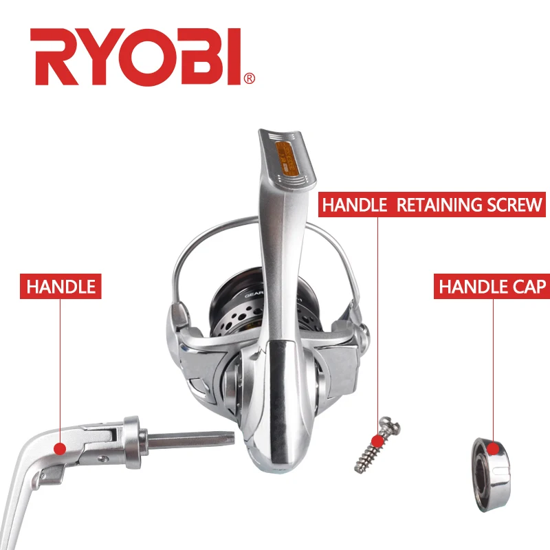 Рыболовная катушка RYOBI PILOT рыболовные катушки серии 1500 6500 6 + 1BB передаточное число