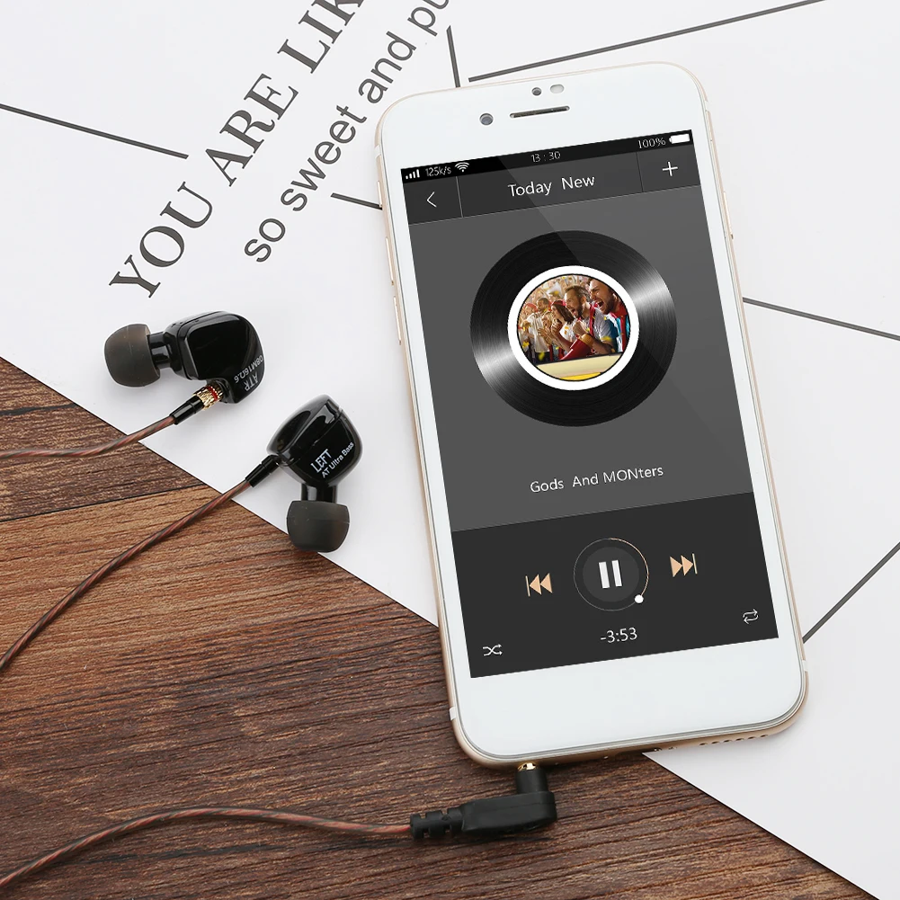 KZ ATR стерео наушники 3 5 мм In-Ear Шум шумоподавления Hi-Fi супер бас спорт на открытом