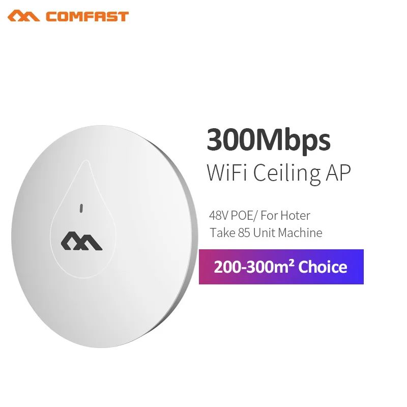COMFAST CF E350N 300M потолочный AP ADSL/AP/Client/Repeater/WDS режим AR9341 точка доступа wi fi Мостовой