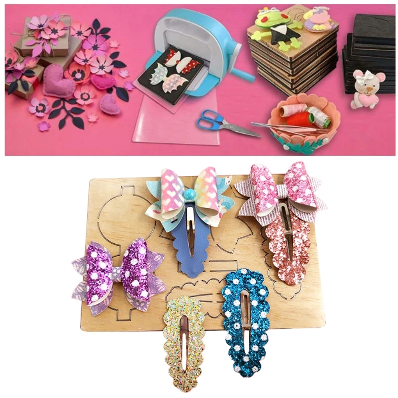 

Pp Clip Cutting Die Scrapbook Embossing Die Cutting Mold for Jewelry DIY M7DD