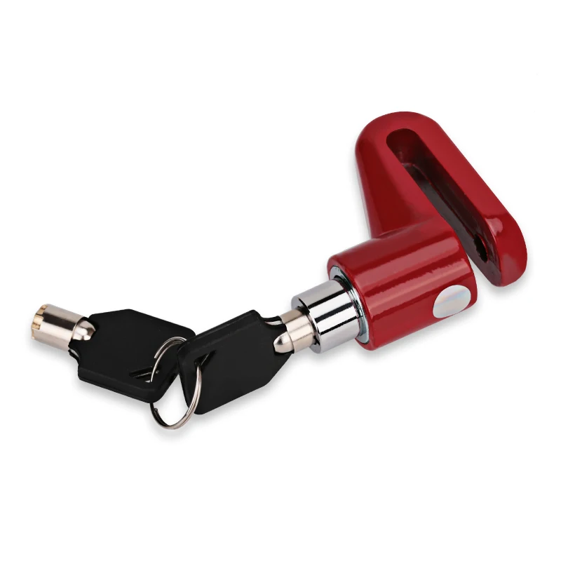 Блокировка диска для мотоцикла скутера велосипеда черного красного и синего