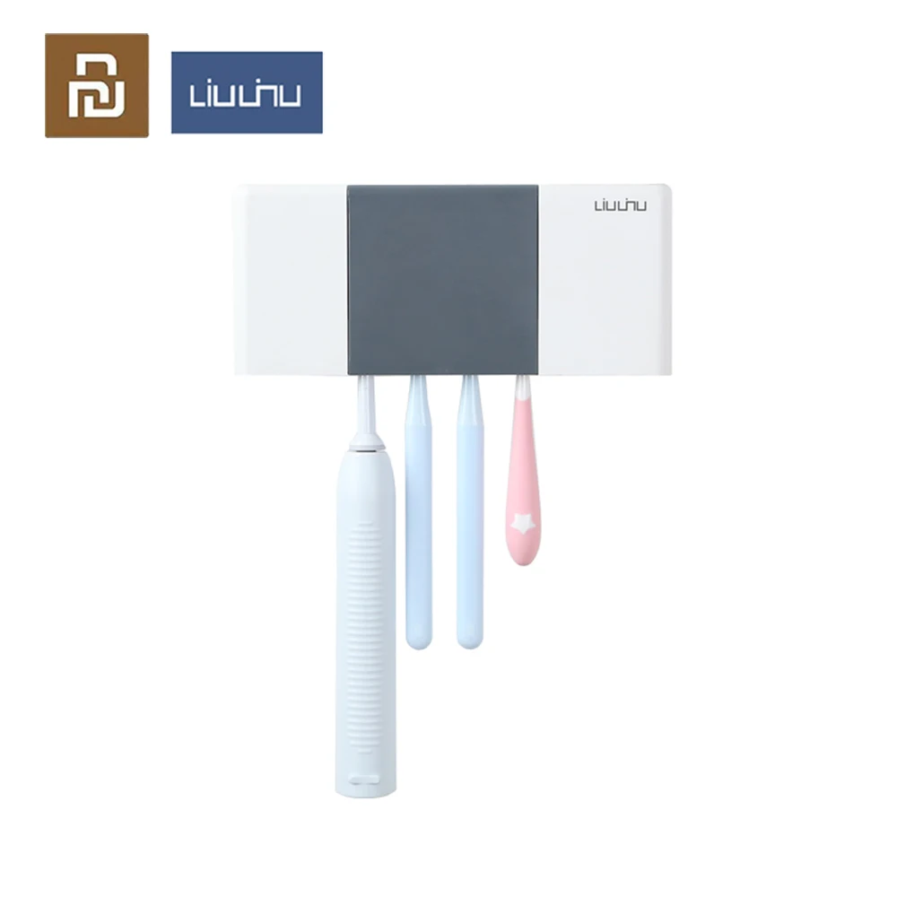 

Mijia LiuShu Toothbrush Sterilizer Smart Toothbrush UV Sterilizer Wall Mounted Induction Sterilizing Toothbrush Holder