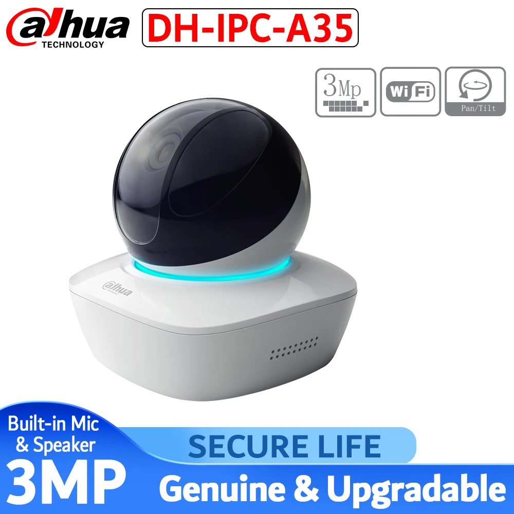 Оригинальная с логотипом английская IPC A35 3MP Wi Fi сеть PT cctv камера Встроенный