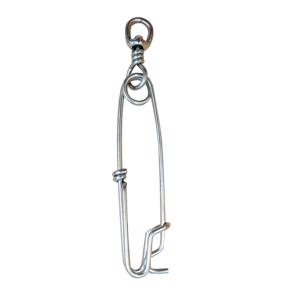 

Stainless Steel Spearfishing Clip with Swivel Floatlines Railguns Swivel Connector Accessory