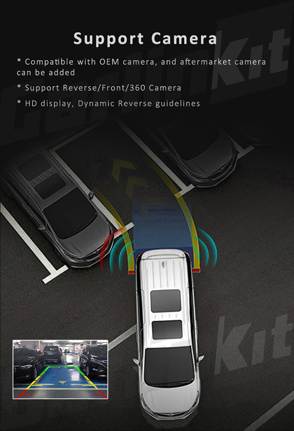 CarLinkit CarPlay Android авто беспроводной декодер для Audi A4 A5 Q5 MMI экран обратного изображения комплект модернизации
