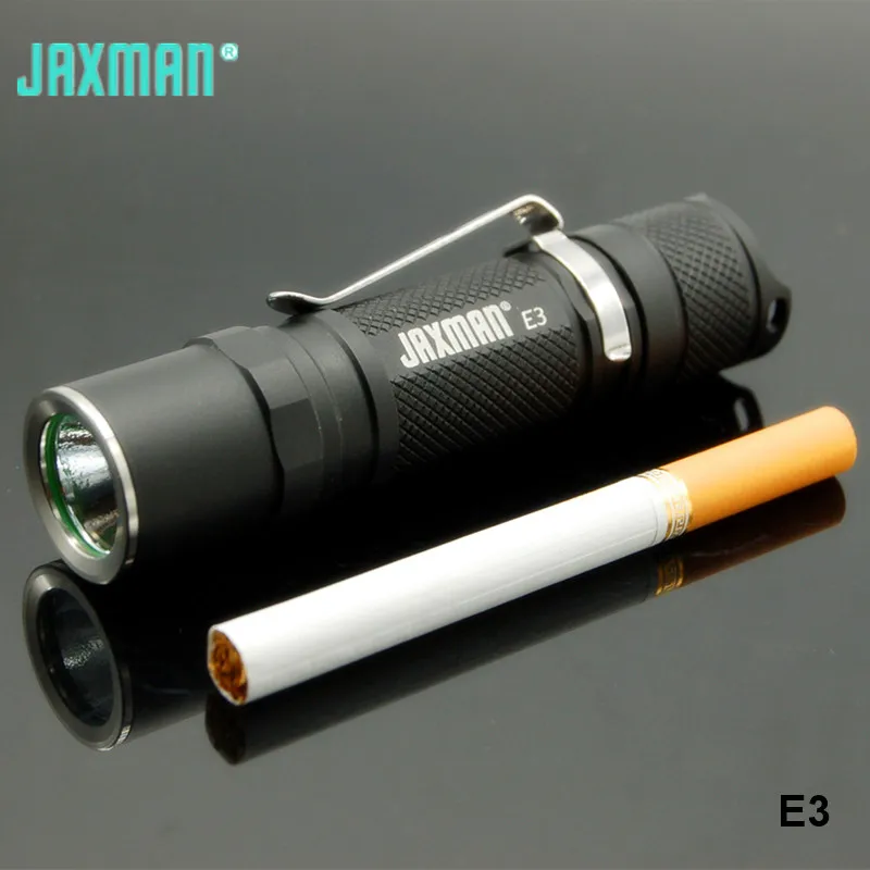 Светодиодный фонарик Jaxman E3 High CRI Nichia Cree Перезаряжаемый Аккумулятор AA 14500 уличный