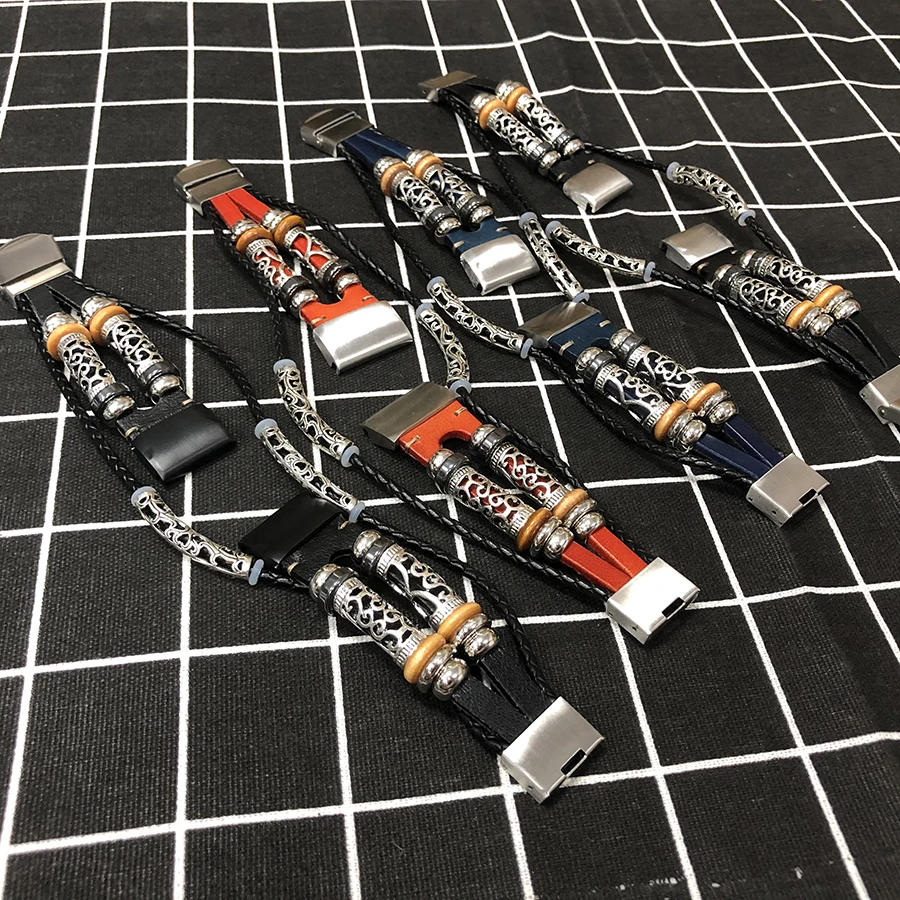Ремешок из натуральной кожи для Garmin Fenix 6S 6 6X Pro 5S 5 5X Plus браслет наручных часов 20 22 26
