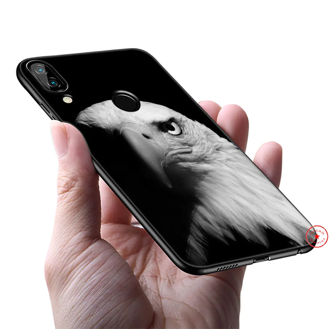 Animal Eagle Silicone Soft Case for Huawei Nova Smart 5 5T 5i 4E 4 3i 3 2i 2 Lite Mate 30 20 10 Pro |