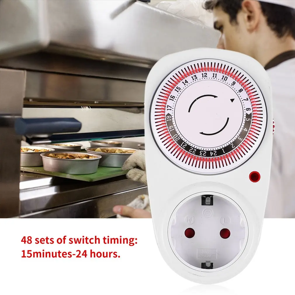 24 часа заглушка в механический Заземленный программируемый таймер