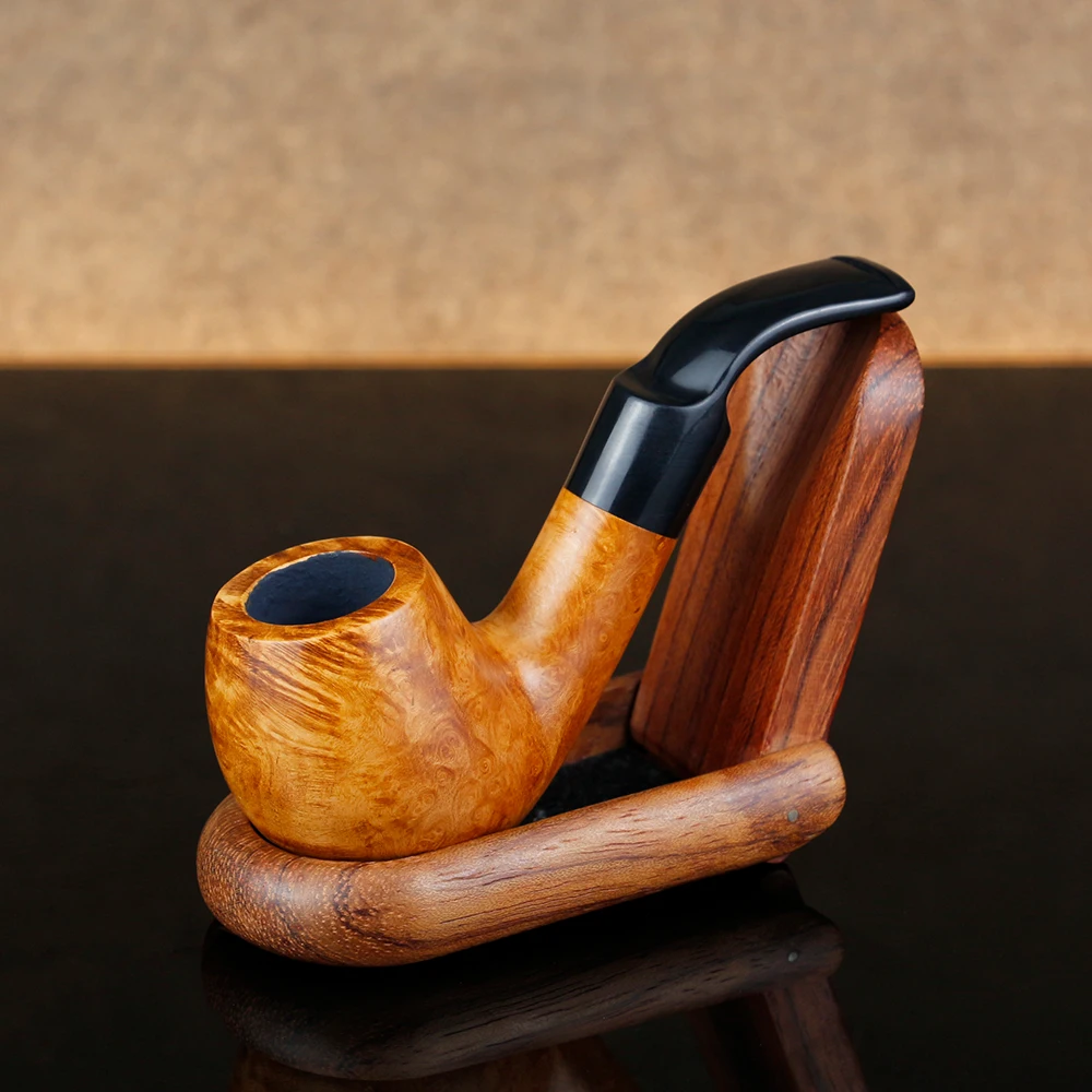 

Classic Mini Briar Smoking Pipe 9mm Filter Tobacco Pipe Briar Wood Pipe Free Tools Gift Set Random Engraved Briar Pipe Set